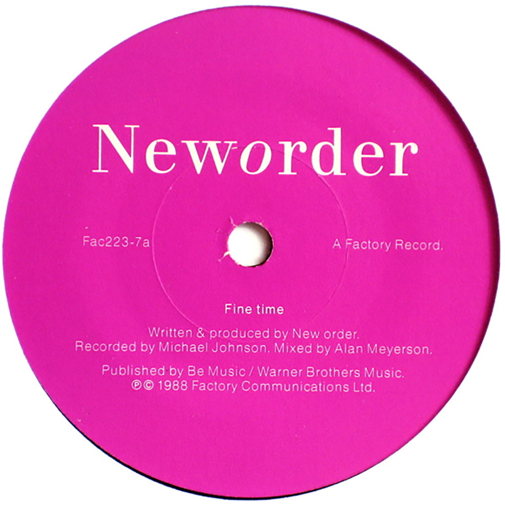 New Order – Fine Time